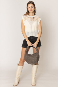 Small Quilted Solid Bag