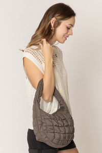 Small Quilted Solid Bag