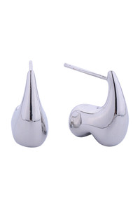 14K Wavy Balloon Post Earrings