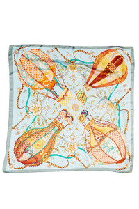 Multi Printed Silky Square Bandana