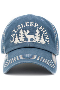 Eat Sleep Hunt Vintage Baseball Cap