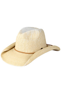 C.C Ombre Rolled Up Edge Cowboy Hat