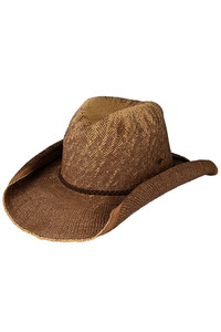 C.C Ombre Rolled Up Edge Cowboy Hat