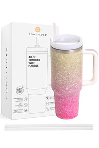 Ombre 40oz Handle Tumbler