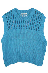 Chest Blocked Crochet Poncho