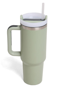 Solid Color 40oz Handle Tumbler