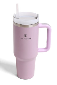 Solid Color 40oz Handle Tumbler