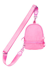 C.C Mini Solid Sling Backpack