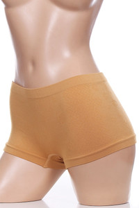 Rose and Geometric Pattern Boyshort Panty