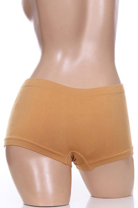 Rose and Geometric Pattern Boyshort Panty