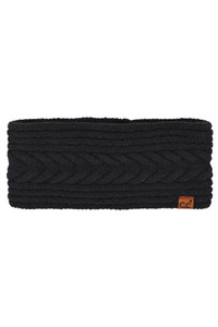 C.C Cable Knit Lining Headwrap Winter Headband