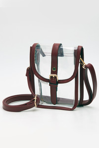 Clear Crossbody Stadium Concert Transparent Bag