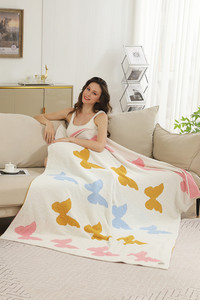 Animal Theme Throw Winter Blanket