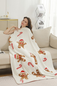 Christmas Holiday Theme Throw Winter Blanket