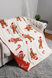 Christmas Holiday Theme Throw Winter Blanket