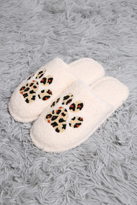 Animal Mama Theme Embroidered Winter Slippers