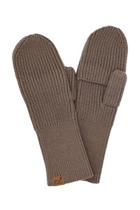 C.C Convertible Mitten with Open Slit Winter Glove C.C Convertible Mitten with Open Slit Winter Glove