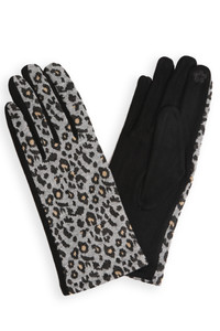 Leopard Pattern Touch Gloves-JG866 (12pairs)