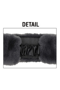 C.C Beanie Faux Fur Solid Color Headwrap Winter Headband