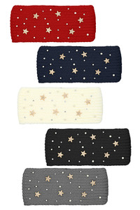 C.C Star and Pearl Embellishments Headwrap