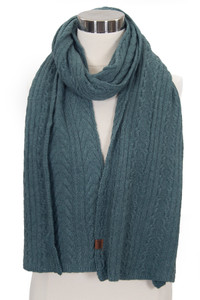 C.C Cable Winter Scarf