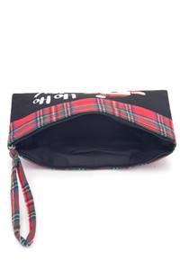 HO HO HO Santa Christmas Pouch