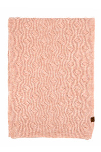 C.C Chain Link Knitted Oblong Winter Scarf
