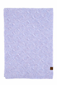 C.C Chain Link Knitted Oblong Winter Scarf
