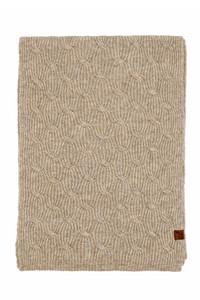 C.C Chain Link Knitted Oblong Winter Scarf
