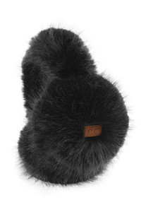C.C Solid Long Fur Ear Muff Ear Warmer Winter Gear
