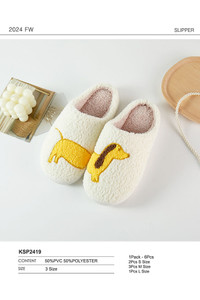 Dachshund Cute Dog Winter Slippers
