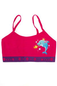 Girl Seamless Spaghetti Strap Training Bras