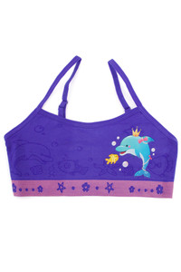 Girl Seamless Spaghetti Strap Training Bras