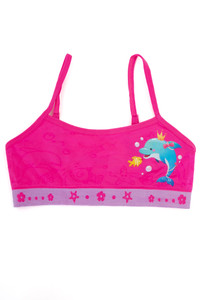 Girl Seamless Spaghetti Strap Training Bras