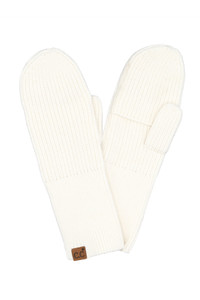 C.C Convertible Mitten with Open Slit Winter Glove