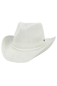 C.C Metallic Band Trim Cowboy Hat