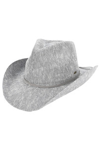 C.C Metallic Band Trim Cowboy Hat