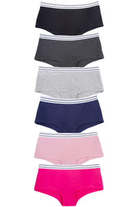 12pcs Strip Band Cotton Women Boy Short Panty