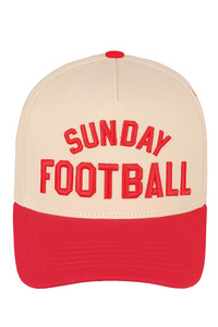 C.C SUNDAY FOOTBALL Embroidered Trucker Cap 