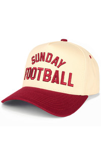 C.C SUNDAY FOOTBALL Embroidered Two Tone Baseball Trucker Cap Snapback
