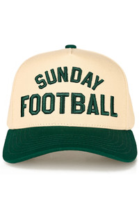 C.C SUNDAY FOOTBALL Embroidered Two Tone Baseball Trucker Cap Snapback
