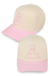 C.C AT LEAST MY DOG LOVES ME Trucker Cap 