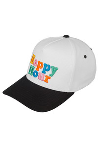 C.C HAPPY HOUR Embroidered Trucker Cap