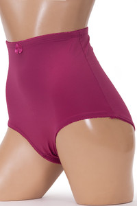 12pcs Queen Size Solid Assorted Color Girdle Panty
