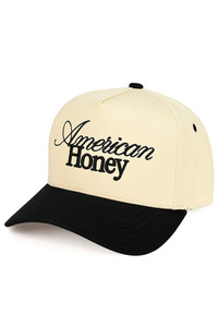 C.C AMERICAN HONEY Letter embroidered Snapback Trucker Hat Baseball Cap
