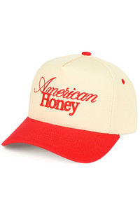 C.C AMERICAN HONEY Letter embroidered Snapback Trucker Hat Baseball Cap
