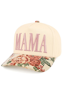 CC BEANIE MAMA Letter embroidered Snapback Trucker Hat Baseball Cap