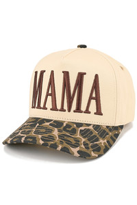CC BEANIE MAMA Letter embroidered Snapback Trucker Hat Baseball Cap