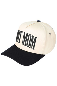 C.C HOT MOM Letter embroidered Trucker Hat