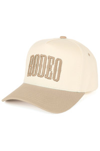 C.C RODEO Letter Embroidered Snapback Trucker Hat